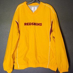 VIntage NFL Redskins Yellow Collection V-neck Pullover (XL)